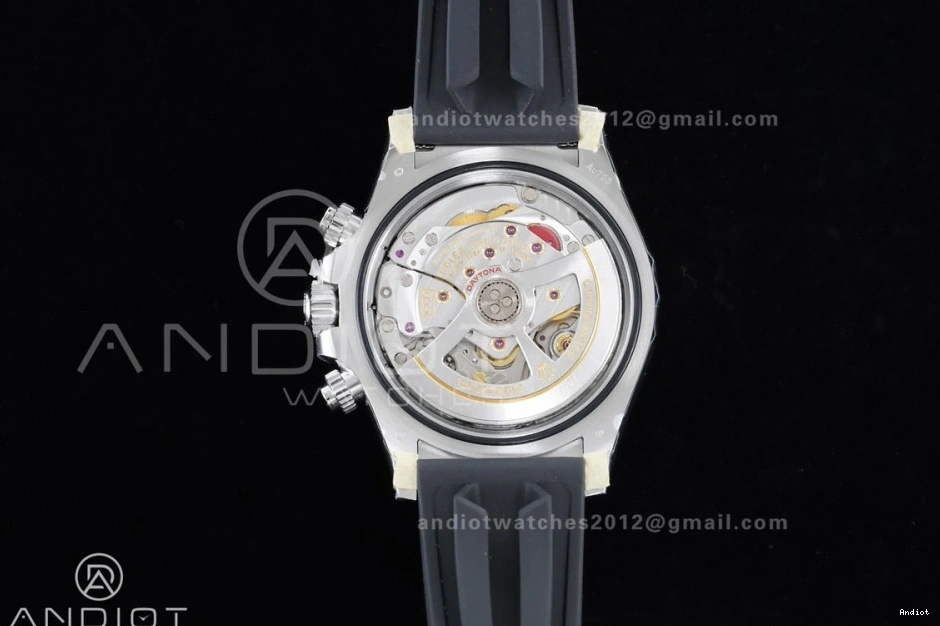 VSF Edition Daytona Black on V2 (Weighted) Strap VS4131 126519 Best Oysterflex Dial Gray 1:1 1118